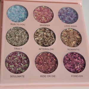 CMAA DU Glitter Eyeshadow 9 Color Makeup Kit Shimmer Eye Shadow Pallet Palette
